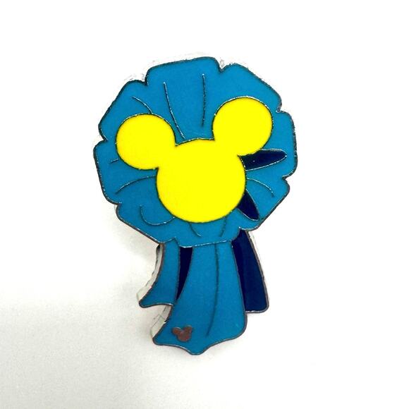 Disney Hidden Mickey Blue Ribbon Completer Pin - Picture 5 of 5